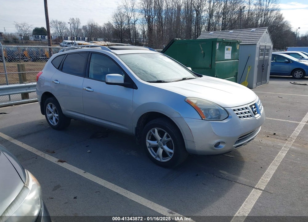 2010 NISSAN ROGUE SL VIN: JN8AS5MV6AW102665