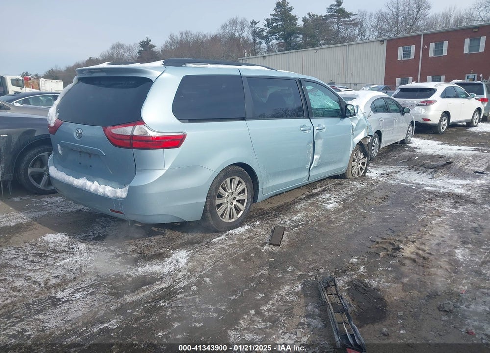 2017 TOYOTA SIENNA LE 7 PASSENGER VIN: 5TDJZ3DC5HS158746