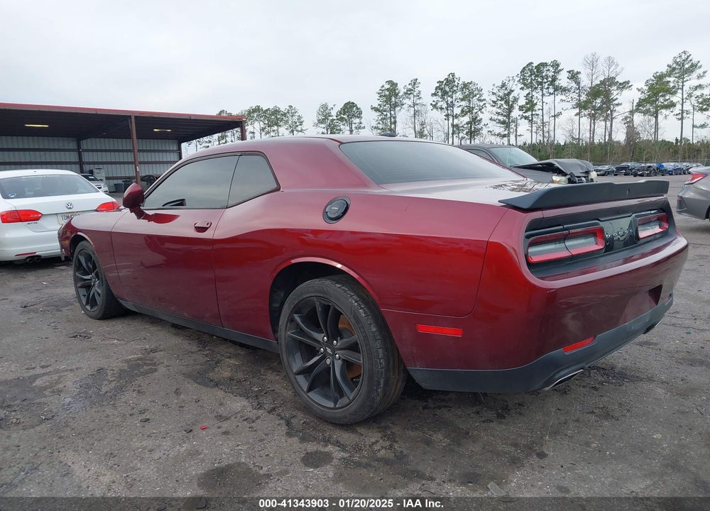 2018 DODGE CHALLENGER SXT VIN: 2C3CDZAG2JH333447