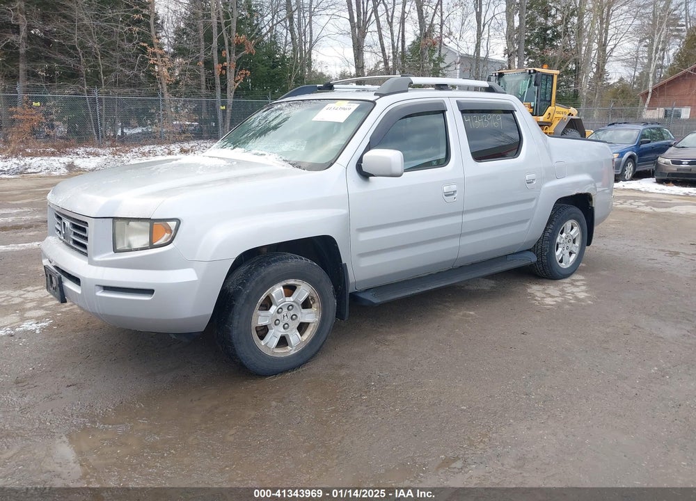 2008 HONDA RIDGELINE RTL VIN: 2HJYK16538H524378