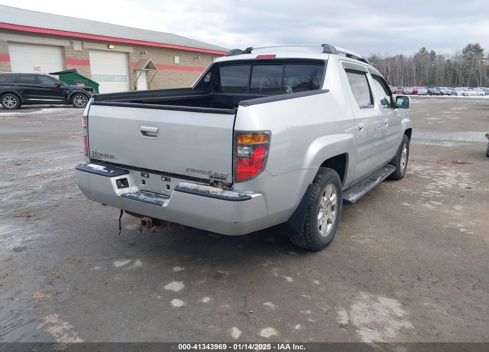 2008 HONDA RIDGELINE RTL VIN: 2HJYK16538H524378