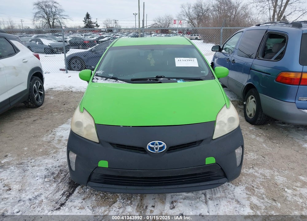 2013 TOYOTA PRIUS VIN: JTDKN3DUXD5616550