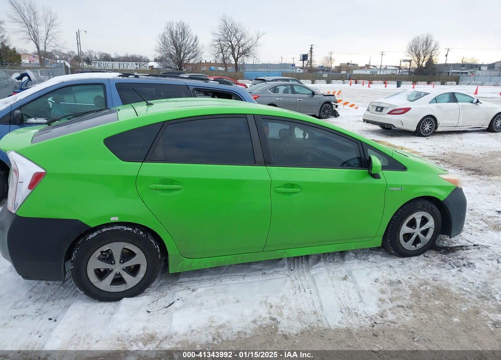 2013 TOYOTA PRIUS VIN: JTDKN3DUXD5616550
