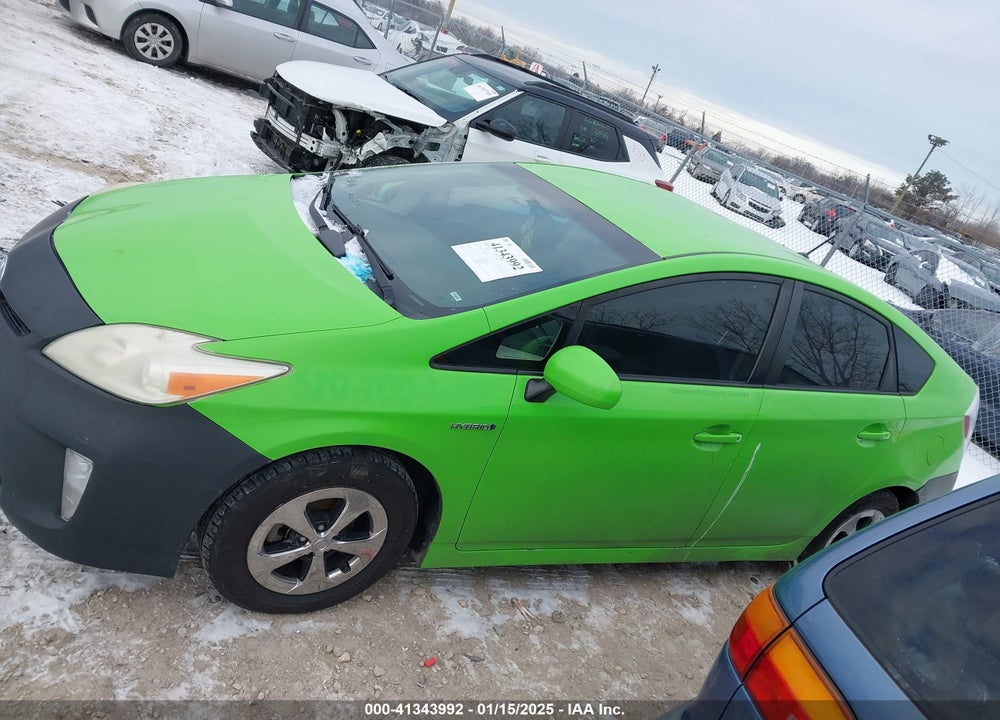 2013 TOYOTA PRIUS VIN: JTDKN3DUXD5616550