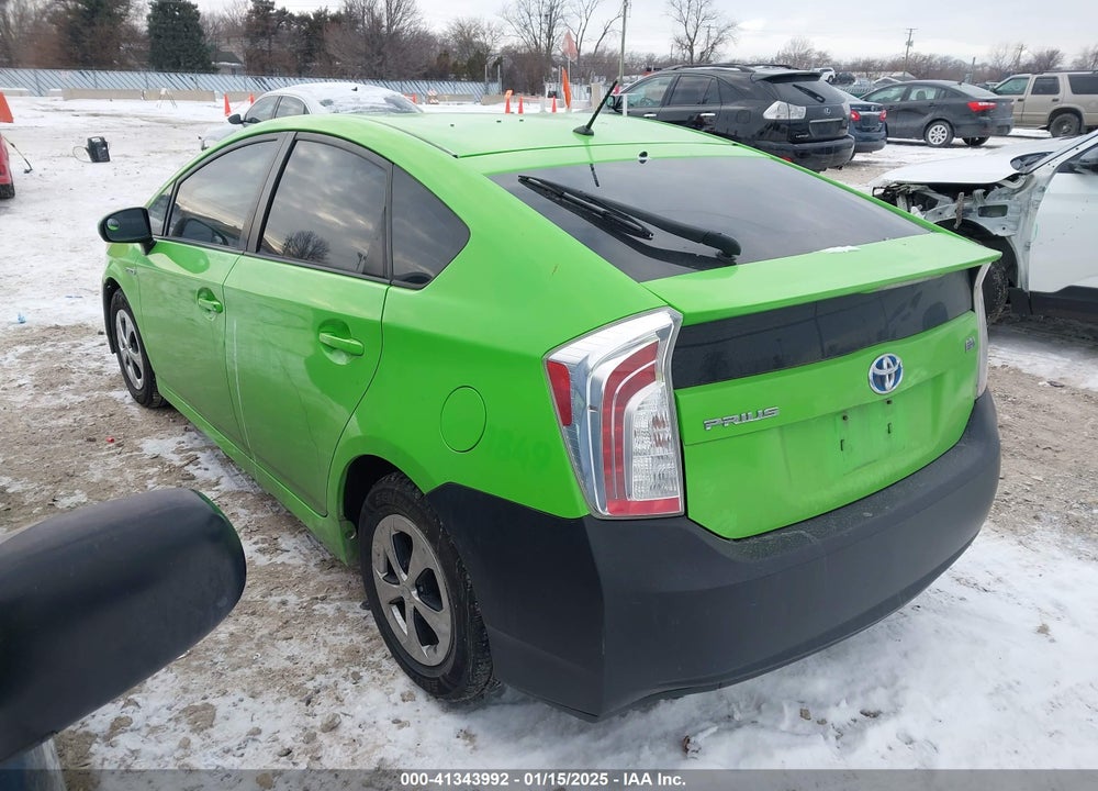 2013 TOYOTA PRIUS VIN: JTDKN3DUXD5616550