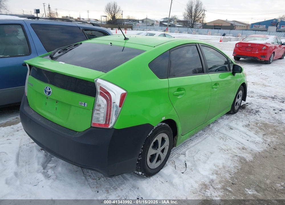 2013 TOYOTA PRIUS VIN: JTDKN3DUXD5616550