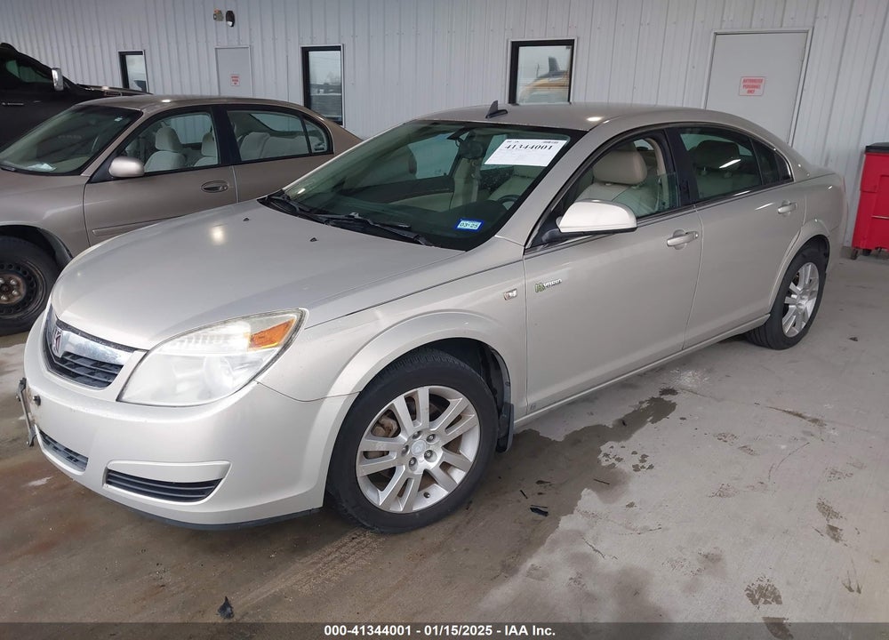 2009 SATURN AURA GREEN LINE HYBRID VIN: 1G8ZR57589F177668