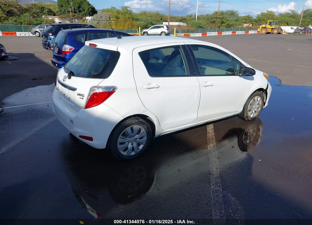 2014 TOYOTA YARIS VIN: JTDKTUD31ED586784