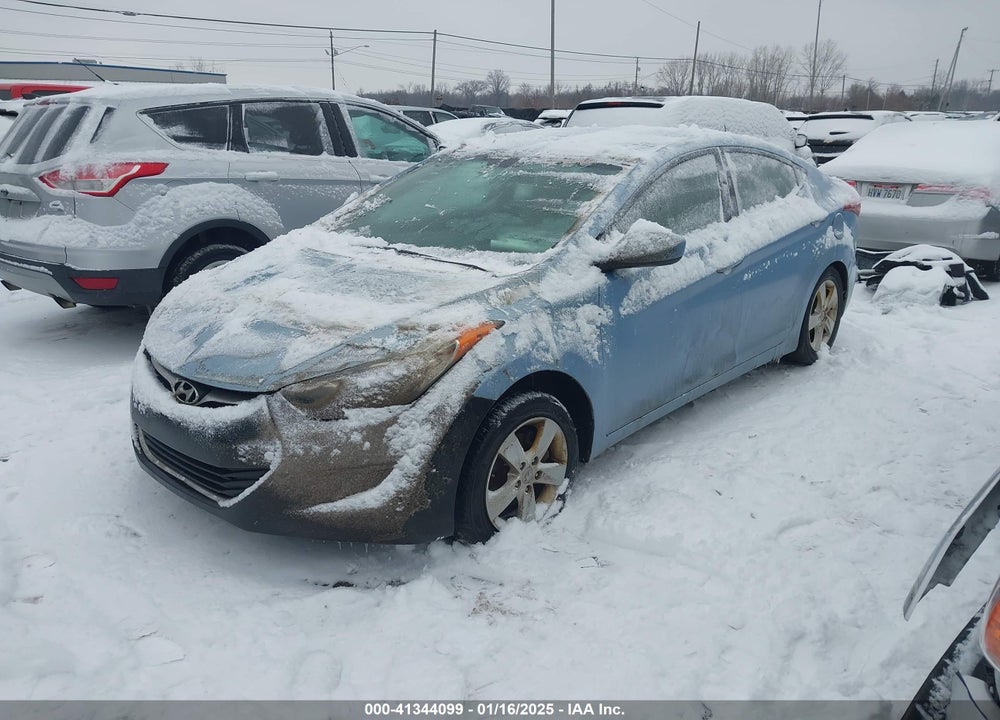 2011 HYUNDAI ELANTRA VIN: KMHDH4AE8BU116548