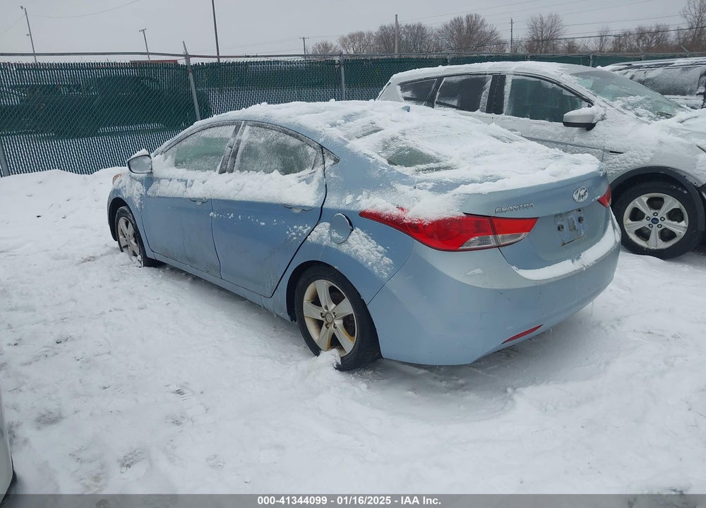 2011 HYUNDAI ELANTRA VIN: KMHDH4AE8BU116548