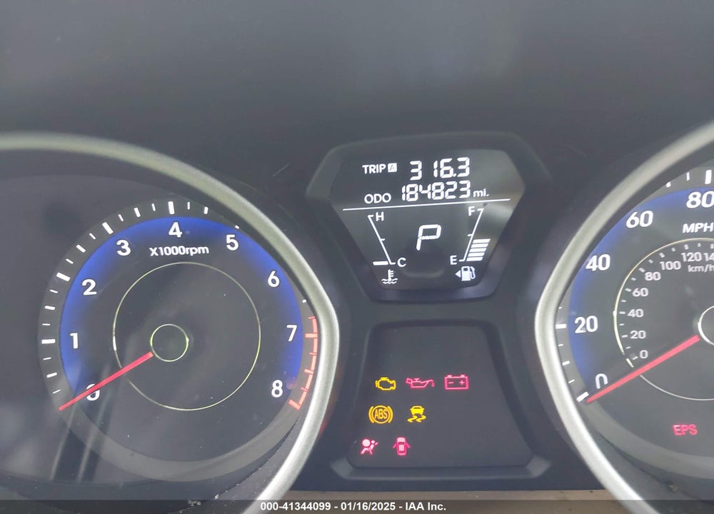 2011 HYUNDAI ELANTRA VIN: KMHDH4AE8BU116548