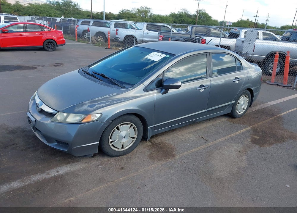 2009 HONDA CIVIC HYBRID VIN: JHMFA36279S011417