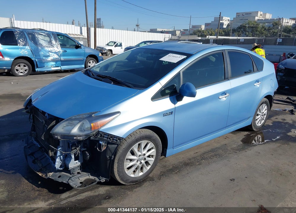 2012 TOYOTA PRIUS PLUG-IN VIN: JTDKN3DPXC3028006