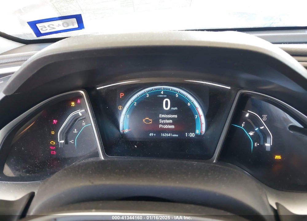 2016 HONDA CIVIC VIN: 19XFC1F33GE023864