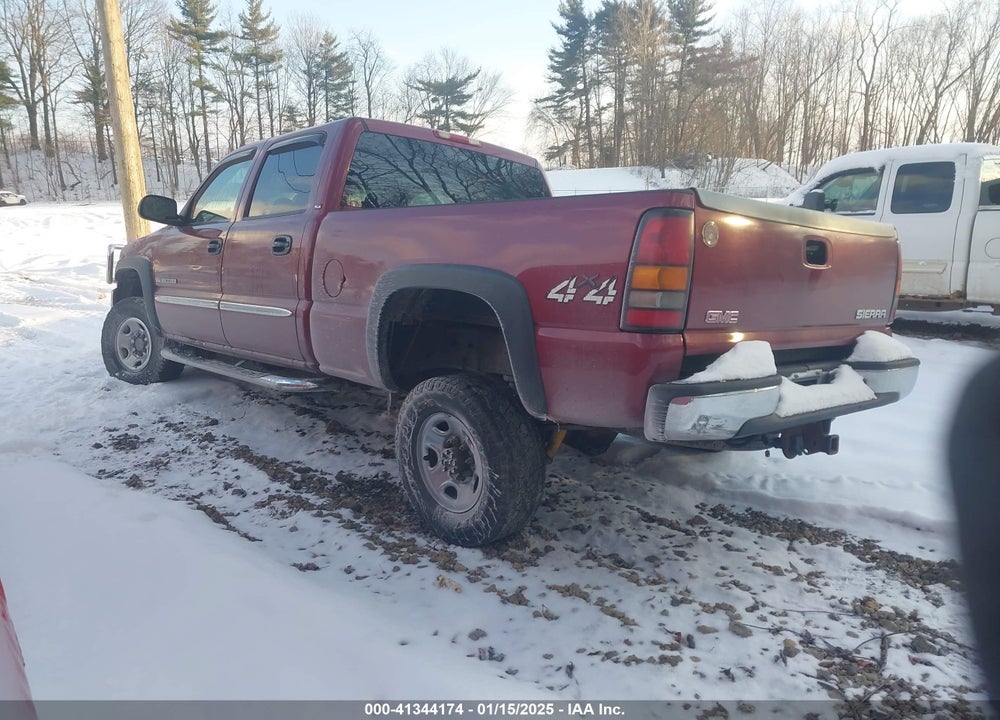 2005 GMC SIERRA 2500HD SLE VIN: 1GTHK23U85F883566