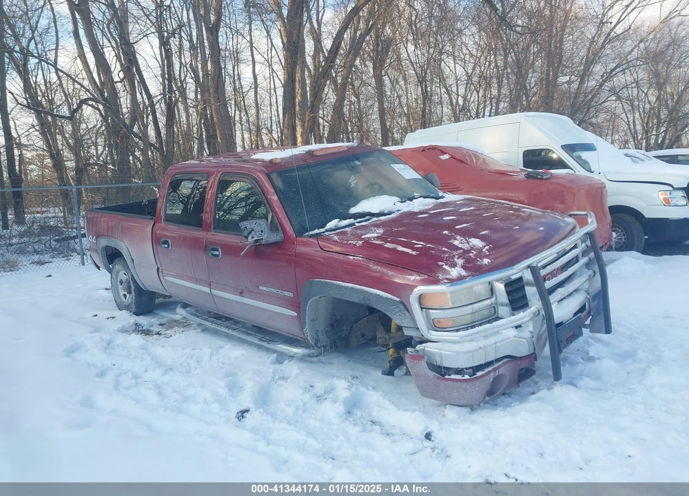 2005 GMC SIERRA 2500HD SLE VIN: 1GTHK23U85F883566