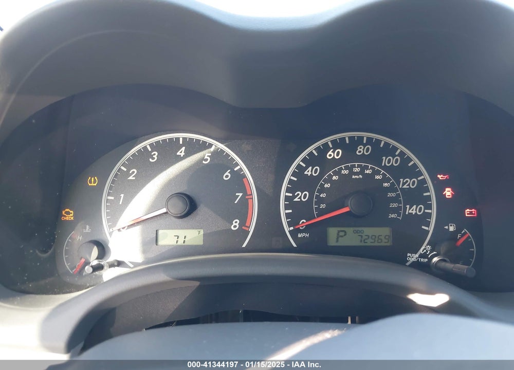2010 TOYOTA COROLLA LE VIN: 1NXBU4EE2AZ272273