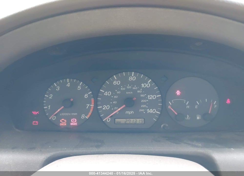 2002 MAZDA 626 LX VIN: 1YVGF22C025264223