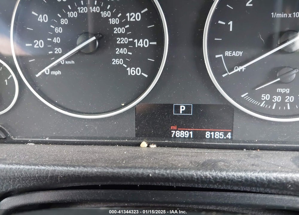 2016 BMW 320I VIN: WBA8A9C51GK616314