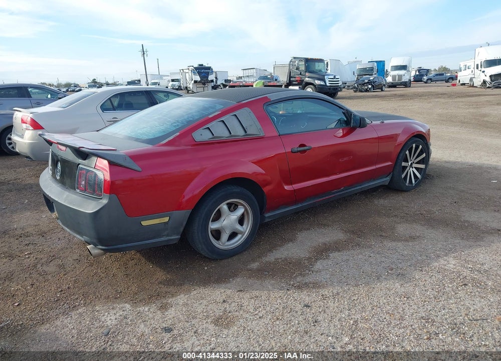 2006 FORD MUSTANG V6 VIN: 1ZVFT80N565232646
