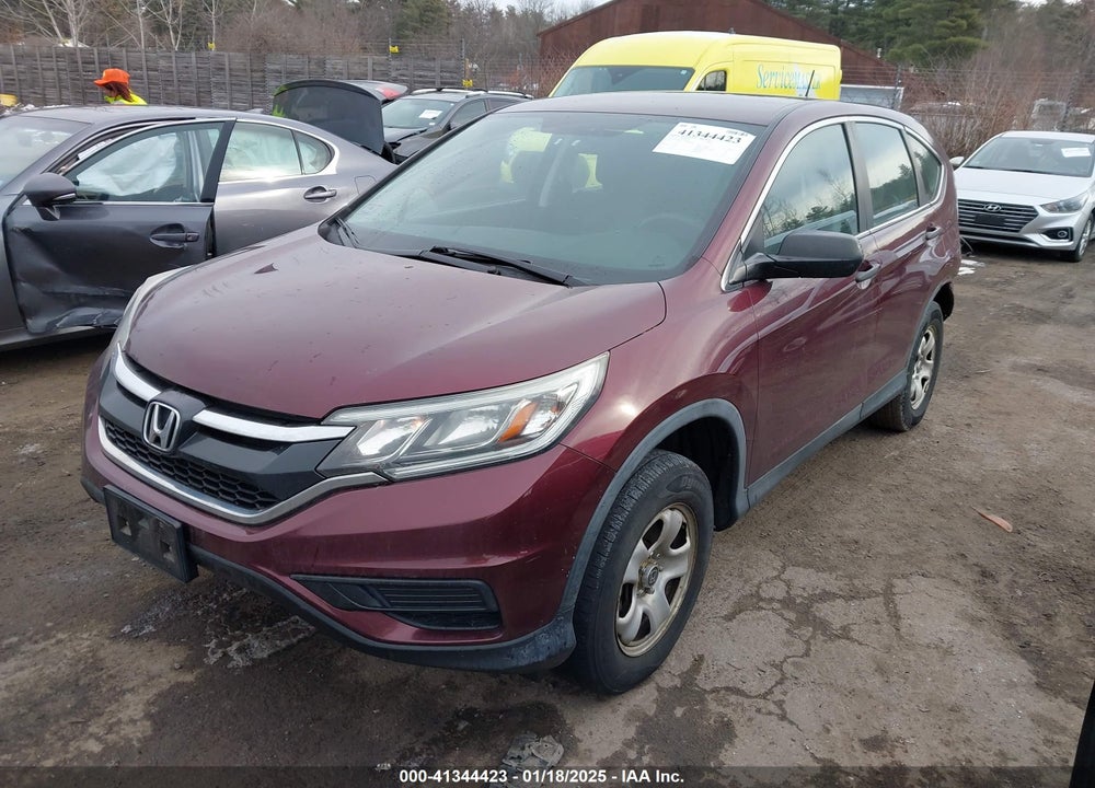 2015 HONDA CR-V LX VIN: 5J6RM4H33FL075083