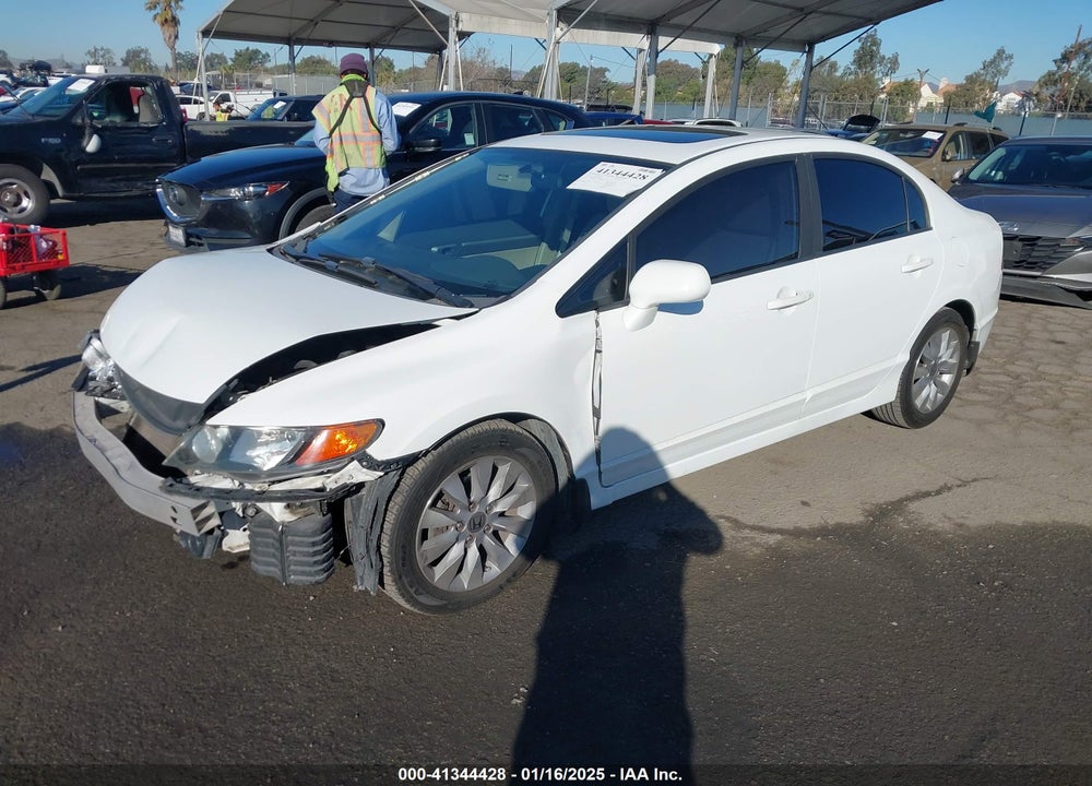 2010 HONDA CIVIC EX VIN: 19XFA1F80AE000678