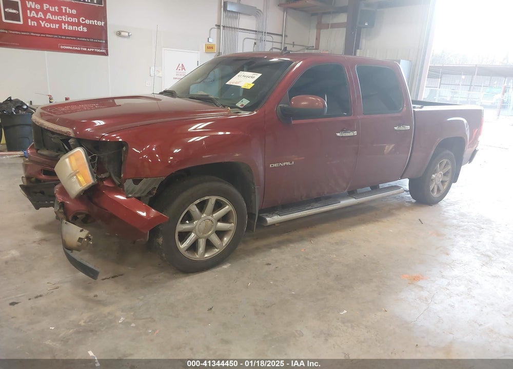 2013 GMC SIERRA 1500 DENALI VIN: 3GTP2XE27DG125381