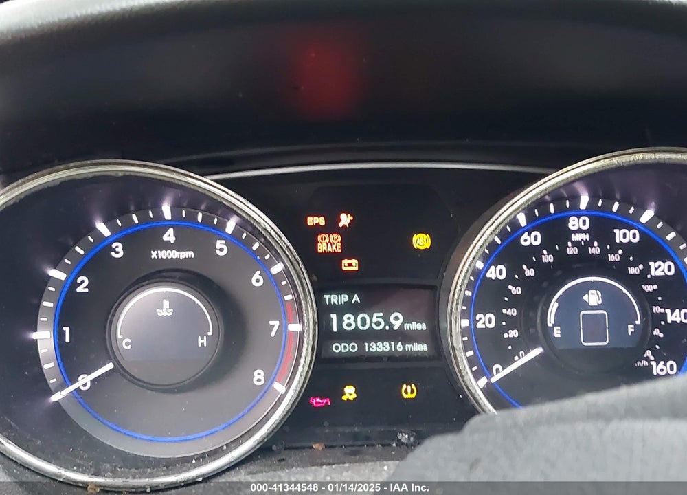 2011 HYUNDAI SONATA GLS VIN: 5NPEB4AC4BH119157