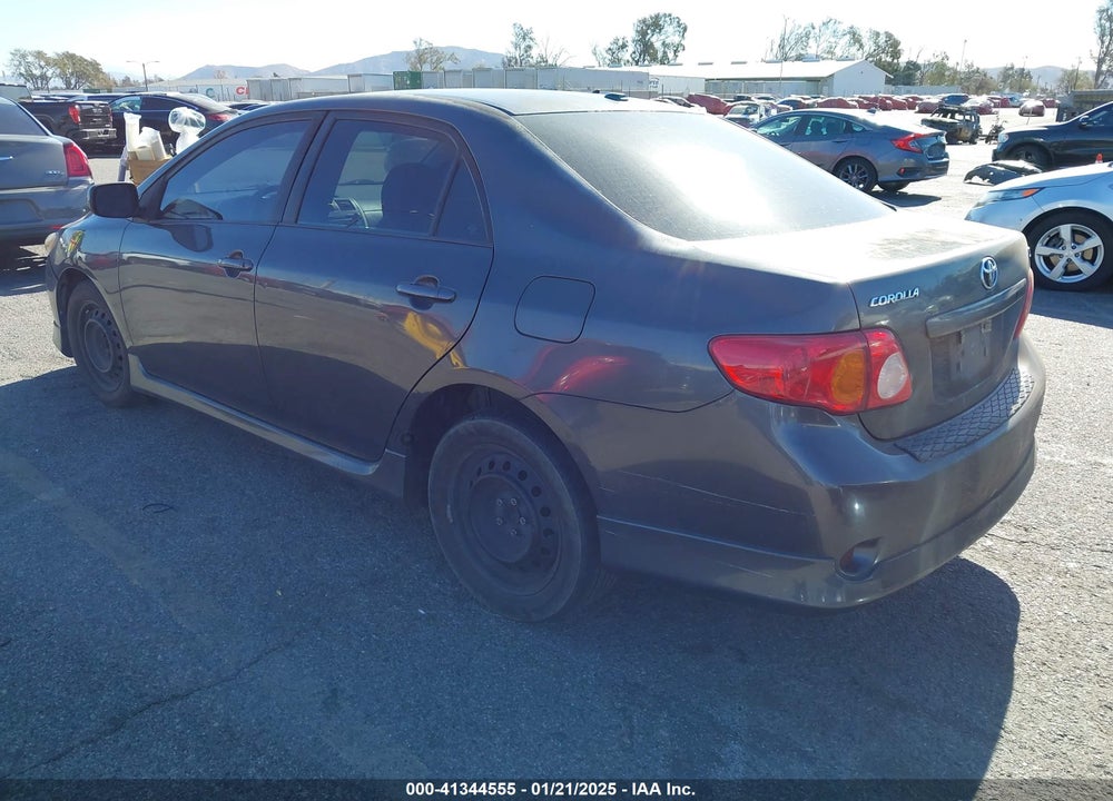 2009 TOYOTA COROLLA VIN: 1NXBU40EX9Z034447