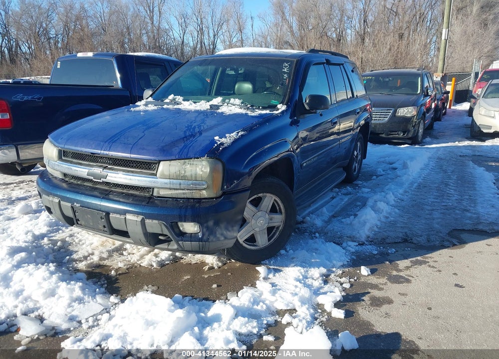 2002 CHEVROLET TRAILBLAZER LTZ VIN: 1GNDT13S722177073