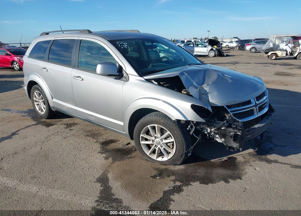 2015 DODGE JOURNEY SXT VIN: 3C4PDCBB0FT741974