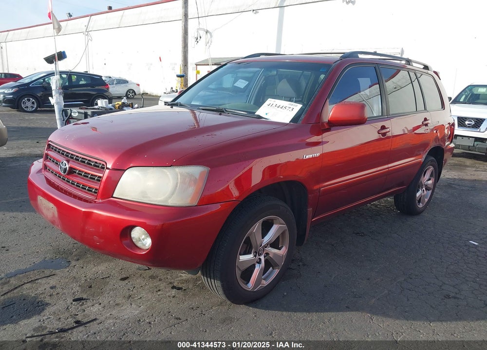 2001 TOYOTA HIGHLANDER V6 VIN: JTEHF21A210010269