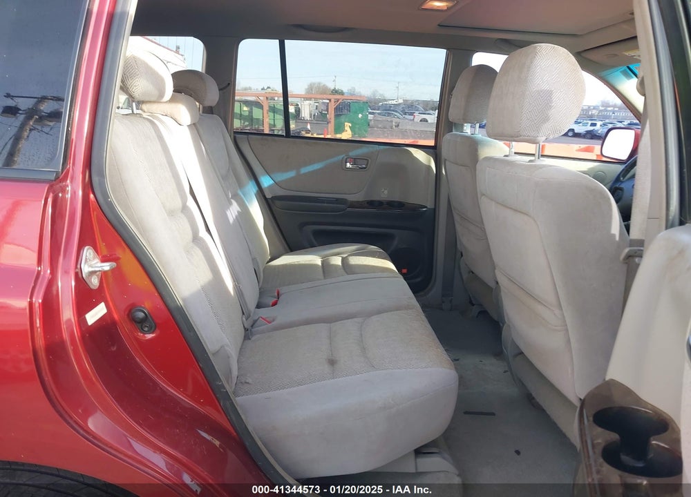 2001 TOYOTA HIGHLANDER V6 VIN: JTEHF21A210010269