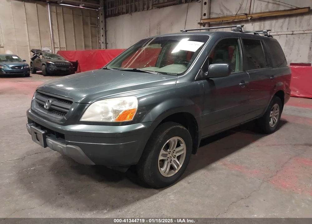 2005 HONDA PILOT EX-L VIN: 5FNYF18565B053107