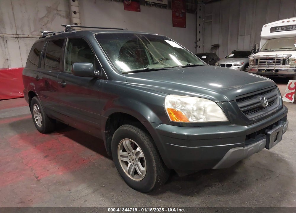 2005 HONDA PILOT EX-L VIN: 5FNYF18565B053107