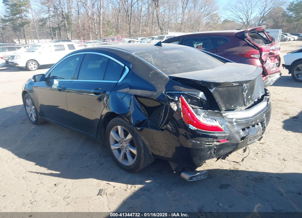 2012 ACURA TL VIN: 19UUA8F57CA033349