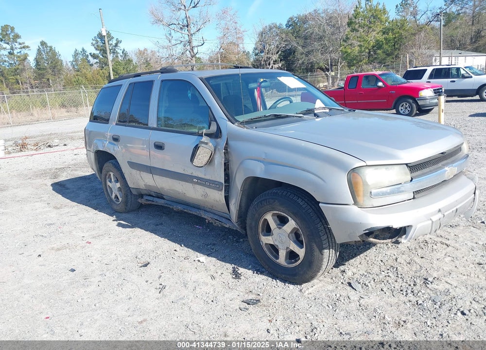 2004 CHEVROLET TRAILBLAZER LS VIN: 1GNDS13S342120875