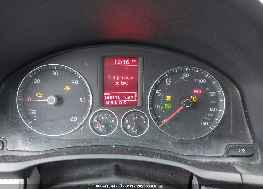 2009 VOLKSWAGEN JETTA VIN: 3VWRL71K39M079534