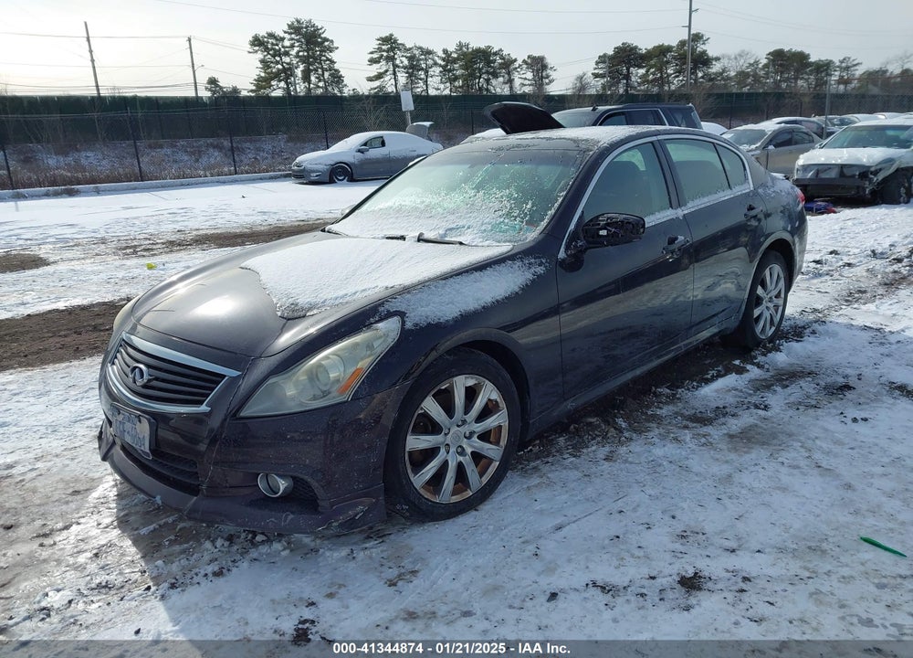 2011 INFINITI G37X VIN: JN1CV6AR8BM400952