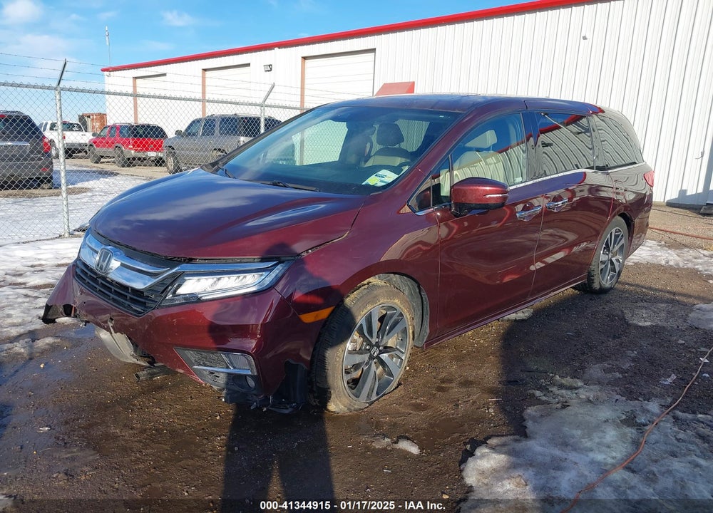 2019 HONDA ODYSSEY ELITE VIN: 5FNRL6H99KB074154