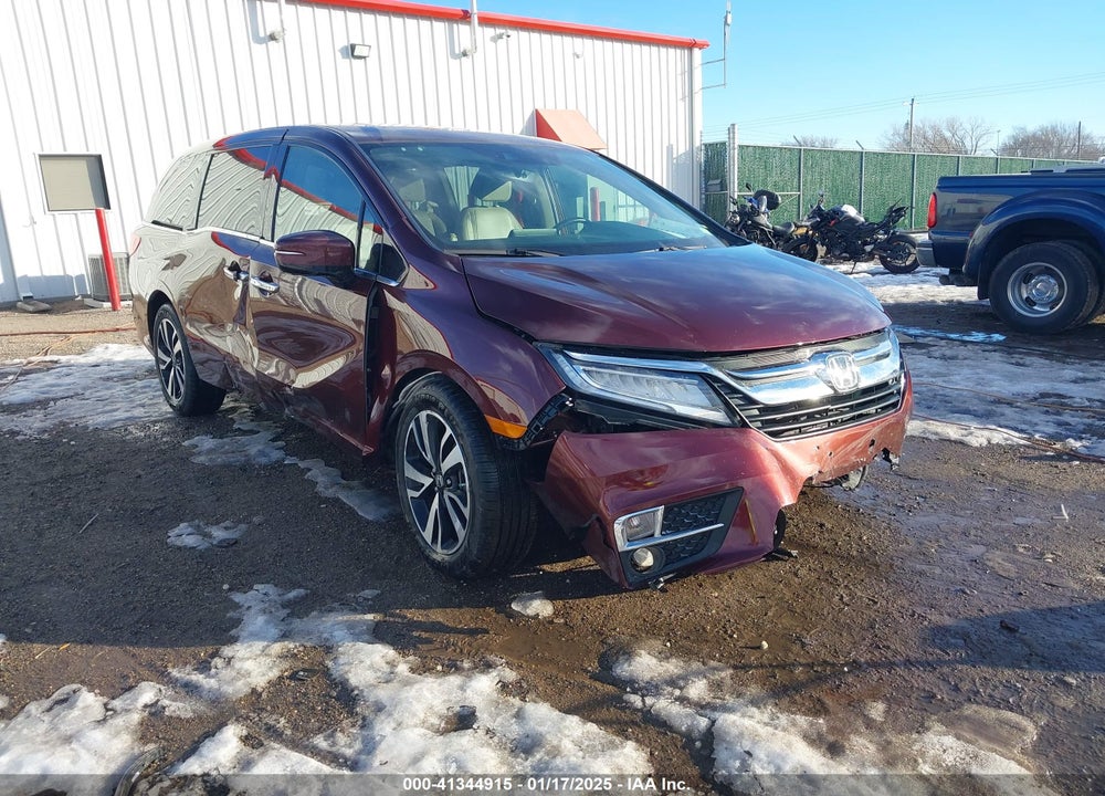2019 HONDA ODYSSEY ELITE VIN: 5FNRL6H99KB074154
