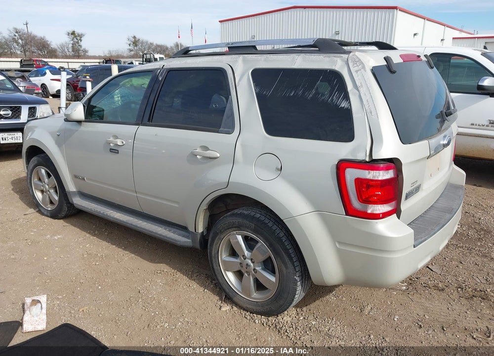 2008 FORD ESCAPE LIMITED VIN: 1FMCU04108KD07233