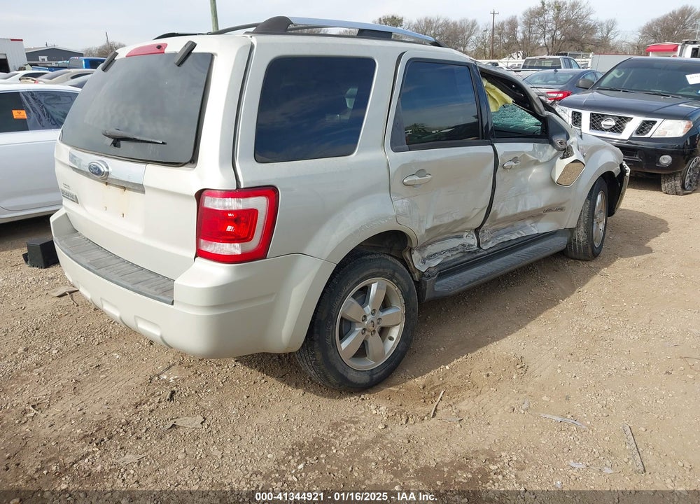 2008 FORD ESCAPE LIMITED VIN: 1FMCU04108KD07233