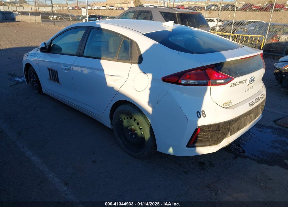 2018 HYUNDAI IONIQ HYBRID BLUE VIN: KMHC65LC8JU077560
