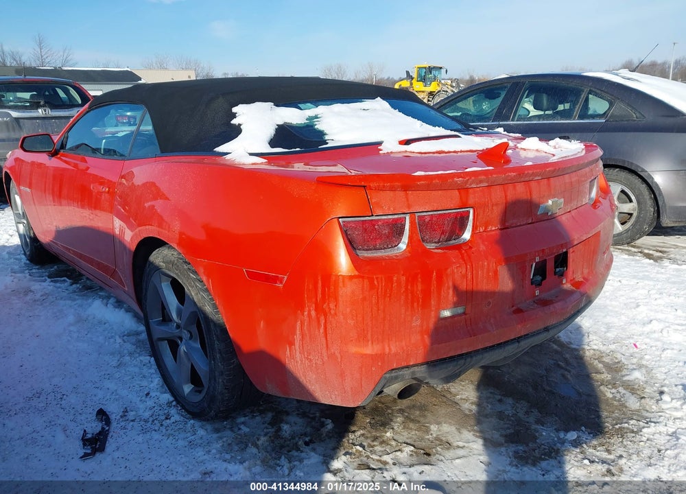2013 CHEVROLET CAMARO VIN: 2G1FB3D3XD9246956