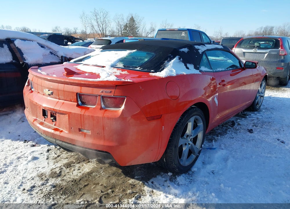 2013 CHEVROLET CAMARO VIN: 2G1FB3D3XD9246956