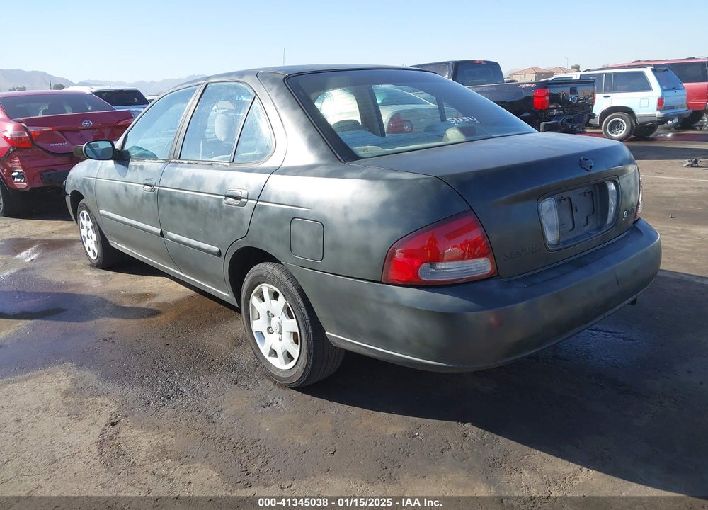 2002 NISSAN SENTRA GXE VIN: 3N1CB51D32L615236