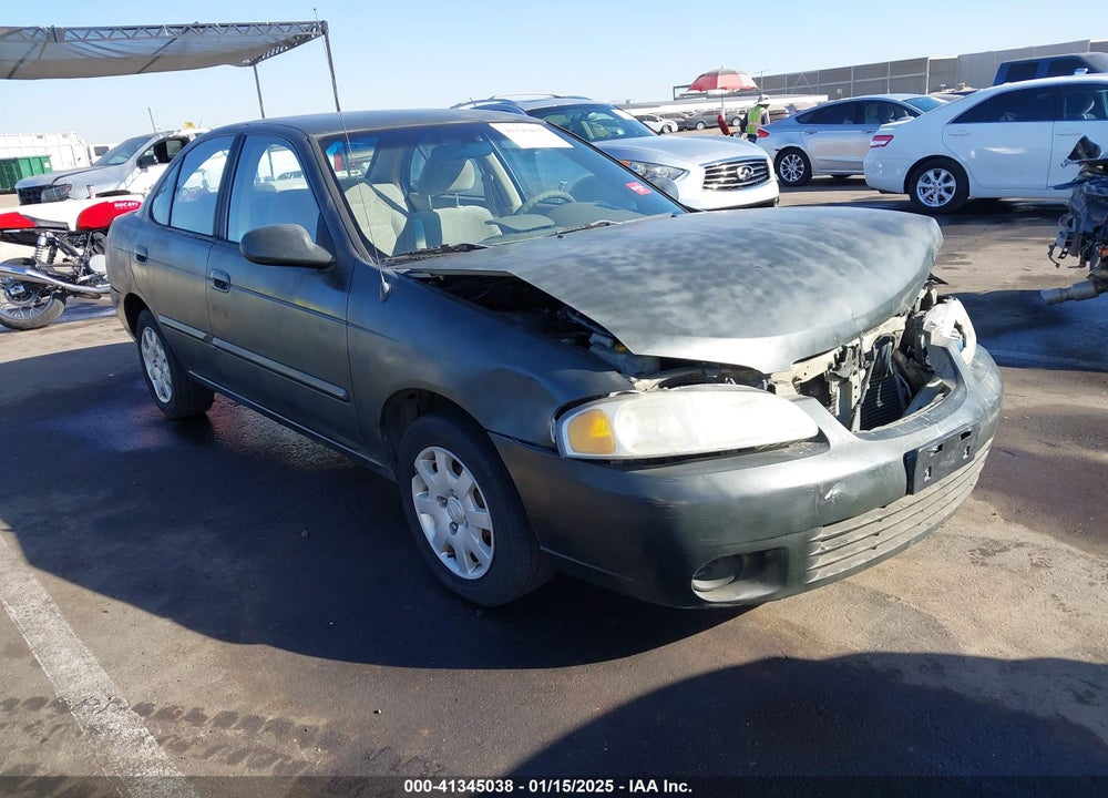 2002 NISSAN SENTRA GXE VIN: 3N1CB51D32L615236
