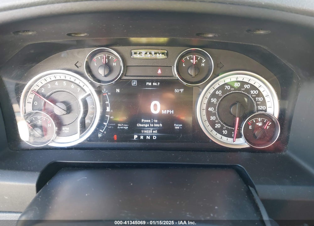 2013 RAM 1500 VIN: 1C6RR7GT5DS696006