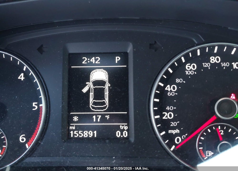 2014 VOLKSWAGEN PASSAT VIN: 1VWCN7A37EC041521